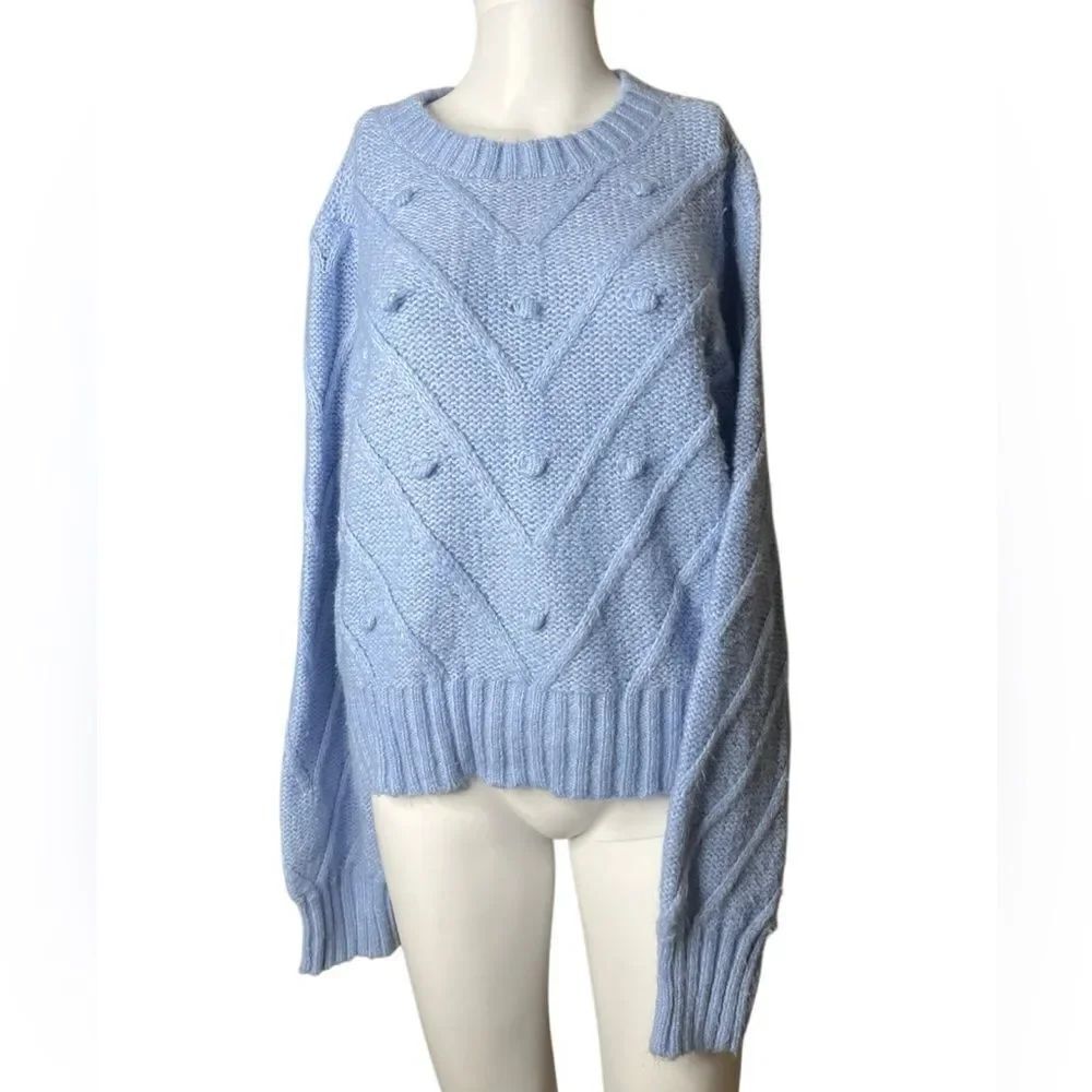 SO Light Blue Women's Sweater Size XL